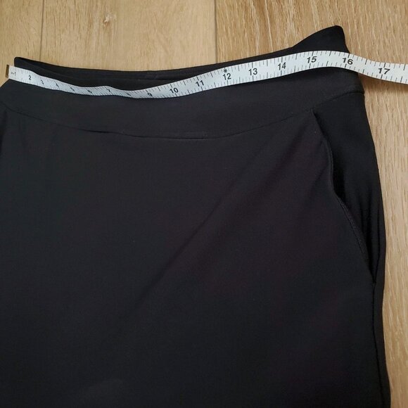 NIKE Womens Tournament Knit Golf Skort Black 726172-010 Size M Pickleball Tennis - Picture 14 of 15